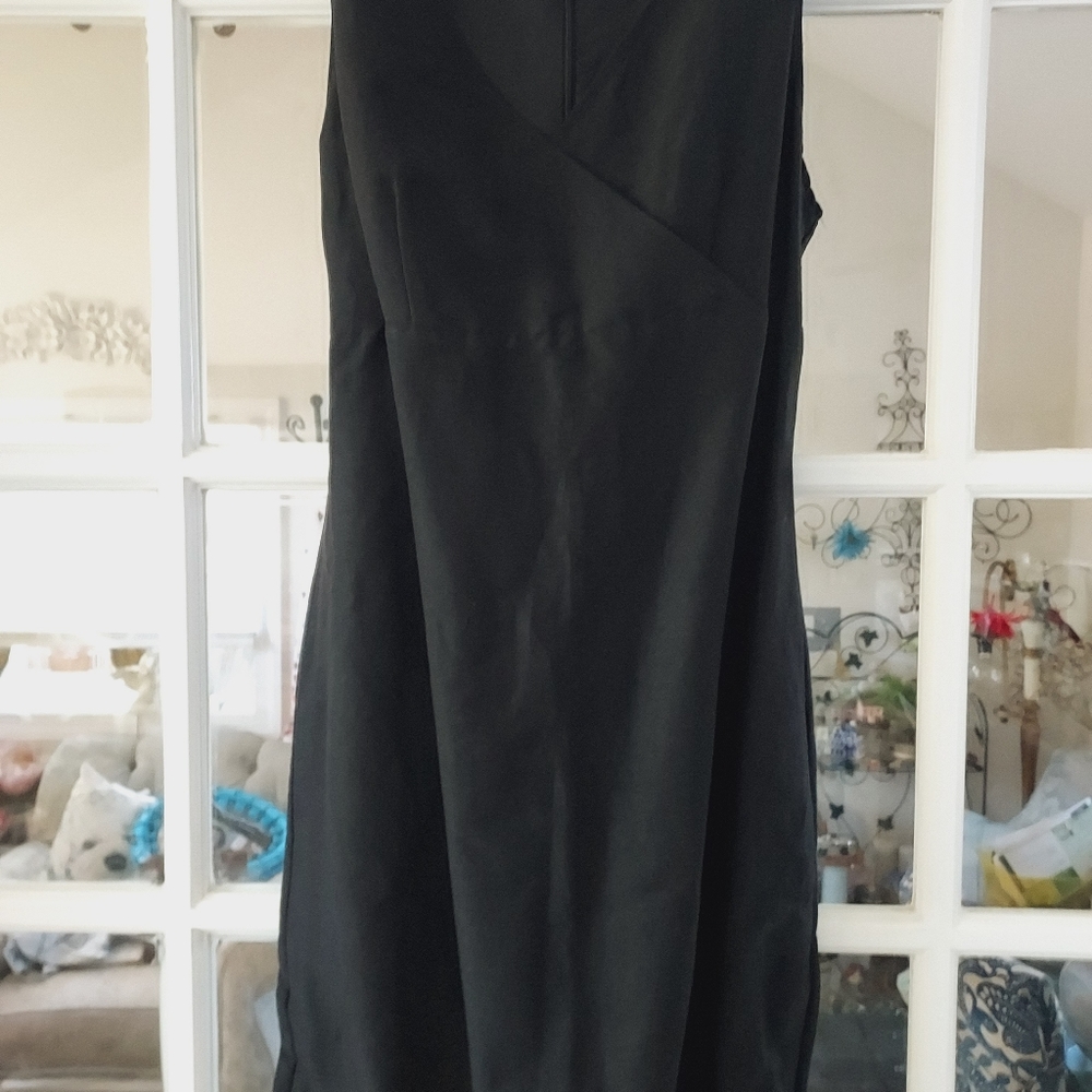 Black Linen Dress